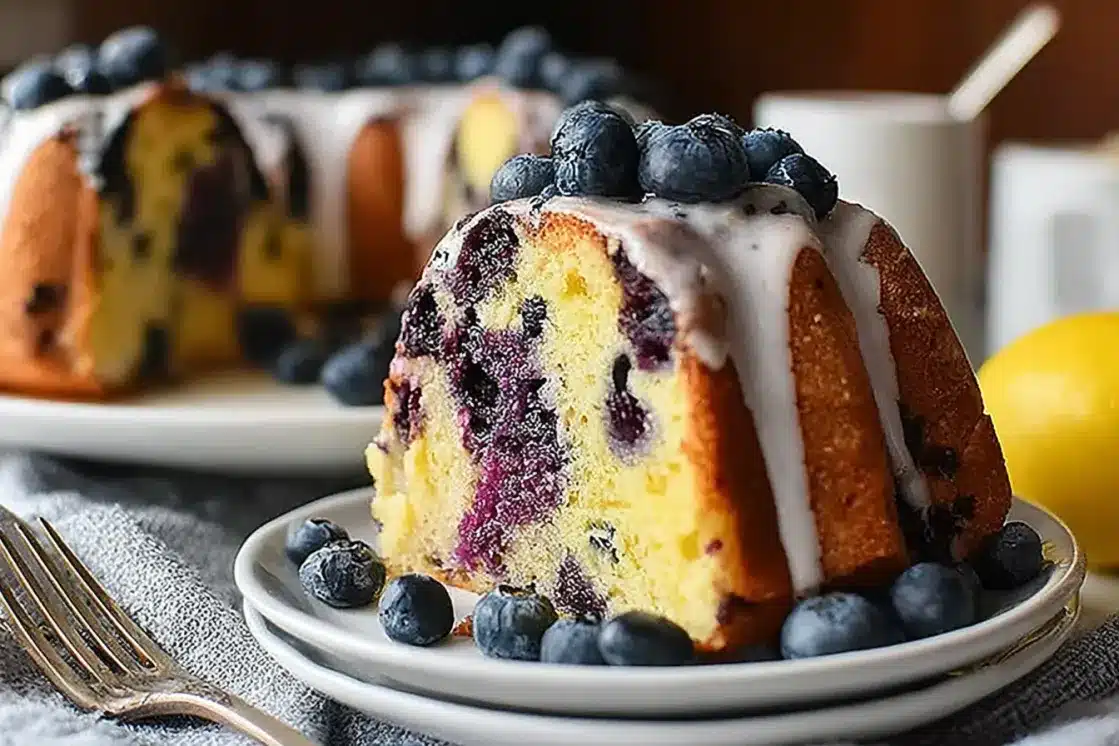 Perfectly Moist Lemon Blueberry Bundt Cake: Brunch to Dessert